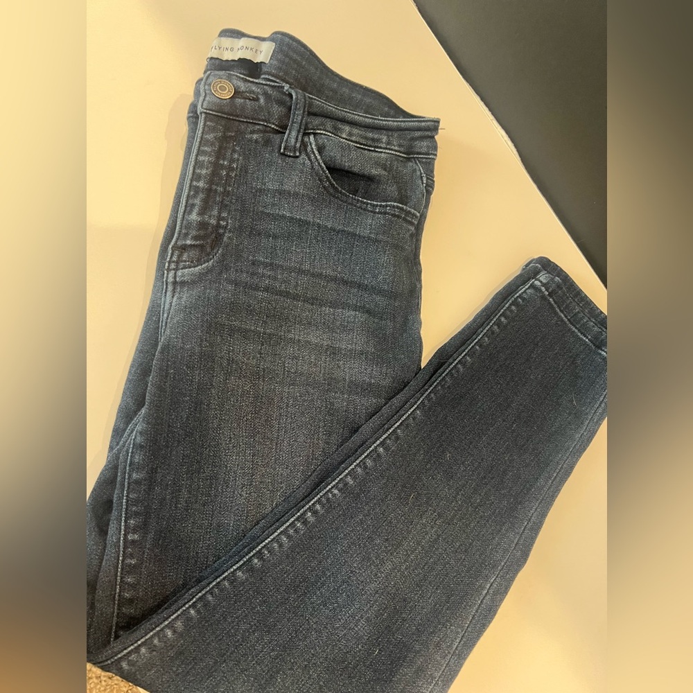 Flying monkey skinny jeans